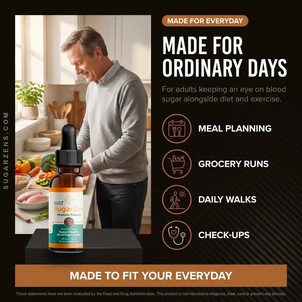 SugarZen is made for ordinary days and everyday adults